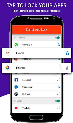 Secret AppLock - Lock Your Application 6 تصوير الشاشة