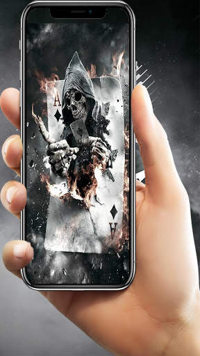 Skull Mobil Lock Screen screenshot 1