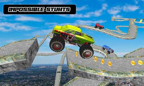 Offroad Monster Truck Driving Extreme Racing Stunt screenshot 4