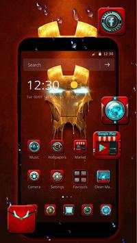 Robot theme iron Man wallpaper theme screenshot 1