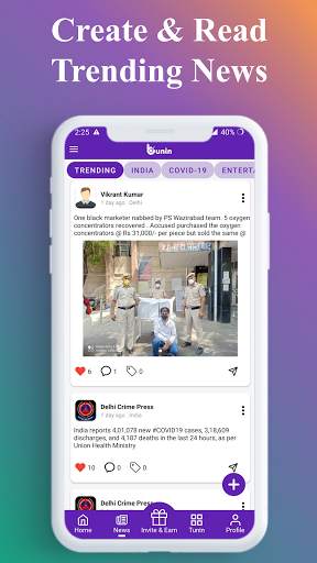 Tunin - Connect Socially With Everyone screenshot 2