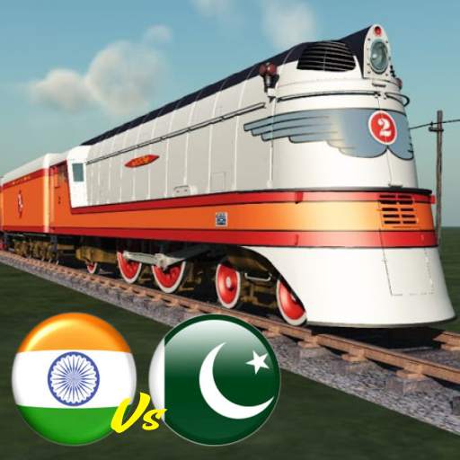 INDIA VS PAKISTAN Racing Train Game Simulator india vs pakistan 1.111