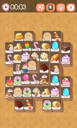 Mahjong Cookie & Candy - Free screenshot 2