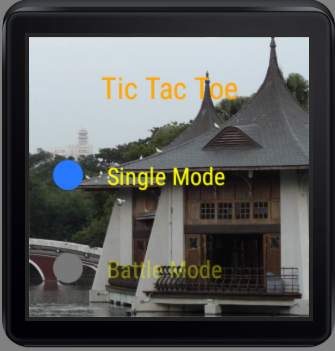 Tic Tac Toe Play- Android Wear screenshot 1