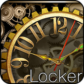 Mechanical Equipment Gear Metal Locker Theme icon
