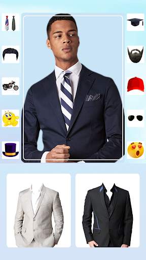 Men Suit Photo Editor - Frames screenshot 2