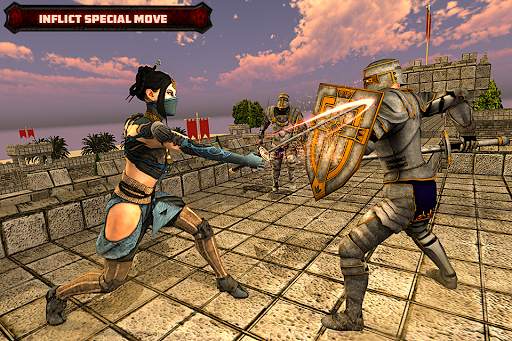 American Ninja Sword Fight with Assassin Warrior screenshot 6