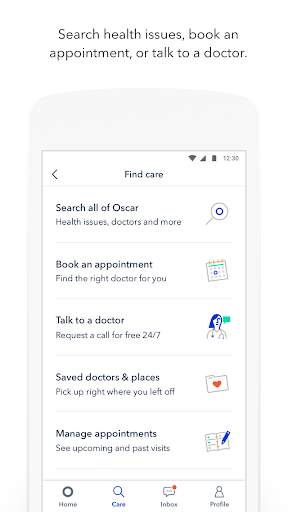 Oscar Health screenshot 2