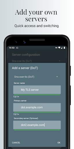 Nebulo - DNS Changer for DNS over HTTPS/TLS screenshot 5