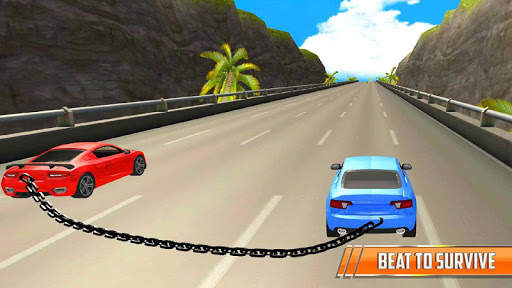 Chained Cars Stunt Racing screenshot 2