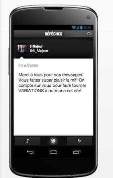 5 Majeur App screenshot 2