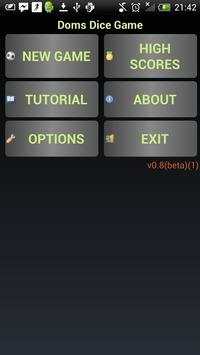 Doms roll dice poker game free screenshot 1