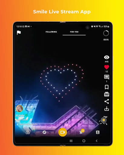 Smile Live Stream App स्क्रीनशॉट 5