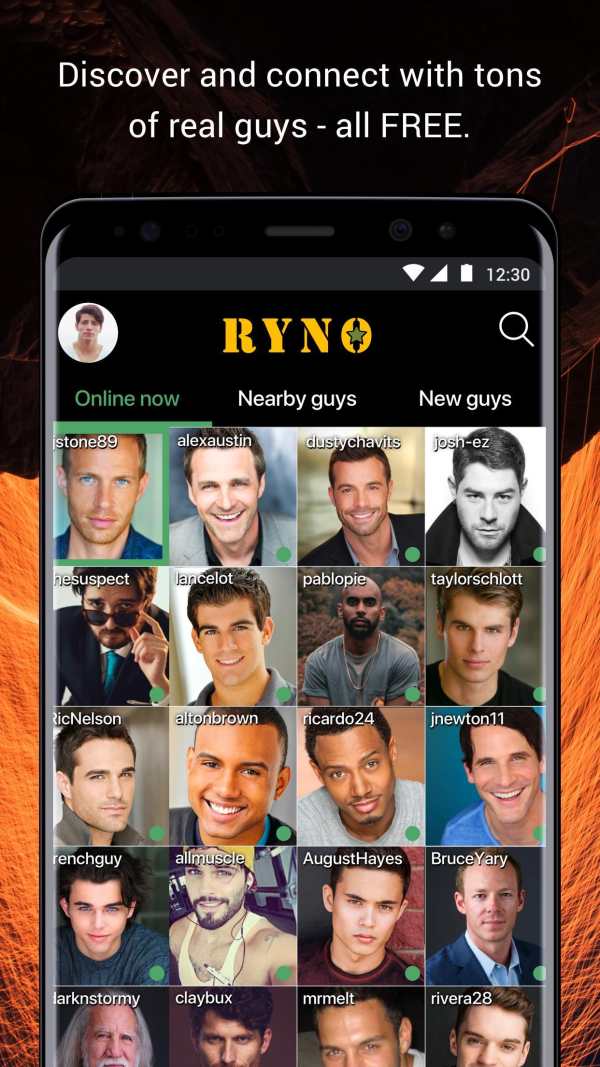RYNO Gay Video Chat & Dating screenshot 1