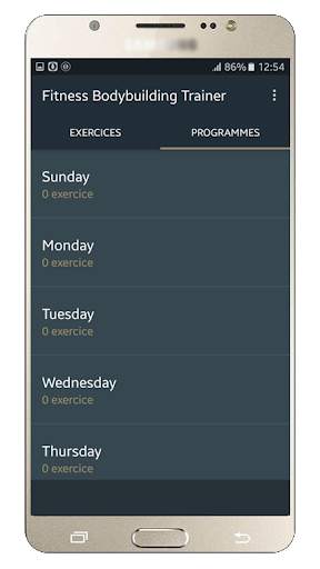 Fitness Bodybuilding Trainer screenshot 6