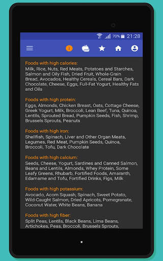 Nutritional Informer - Informa screenshot 10