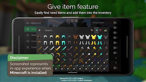 Toolbox for Minecraft: PE screenshot 3