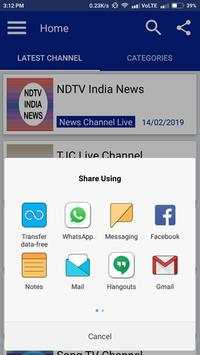 Live TV Streaming Android App Demo screenshot 6