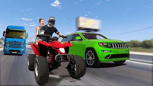 Quad Bike Highway Racing screenshot 1