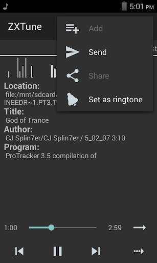 ZXTune - Chiptunes player 2 تصوير الشاشة