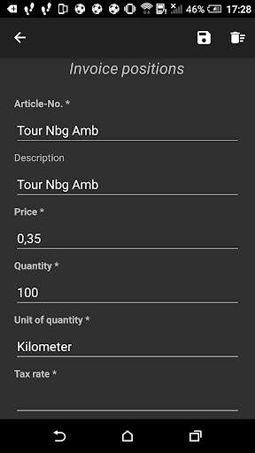 Portable Invoices screenshot 7