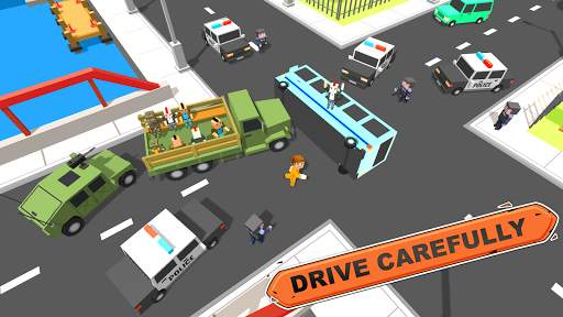 Blocky Vegas Crime Simulator:Prisoner Survival Bus screenshot 5