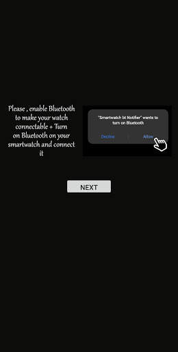 Smart watch Bt Notifier: sync watch & wear app screenshot 3