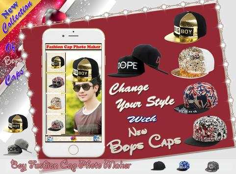 Boy Cap Photo Editor screenshot 1
