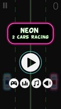Neon 2 Cars Racing screenshot 2