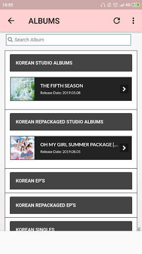 Oh My Girl Lyrics (Offline) screenshot 3