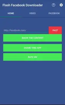 Flash FB Video Download And Easy Use screenshot 2