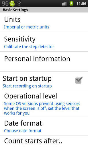 Pedometer 2.0 screenshot 7