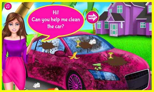 Cool Girl Car Cleaning screenshot 2