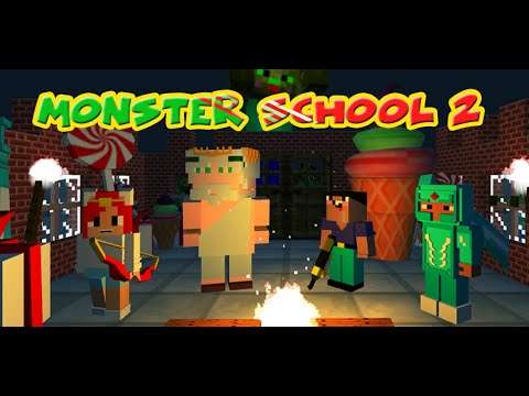 Zombie Monster school 2 Noob Vs Hacker screenshot 1