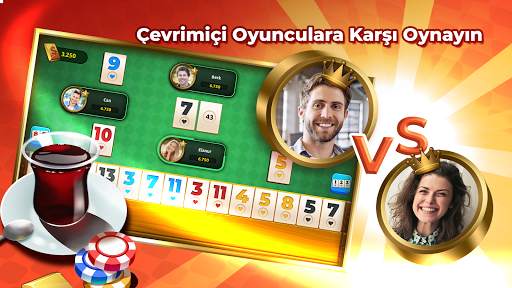 Okey Mobile - Online & Çanak screenshot 1