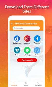 All Hd Video Downloader App Fast Download 1 تصوير الشاشة