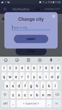 WeatherApp screenshot 2