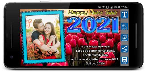 2021 Newyear Photo Frames screenshot 3