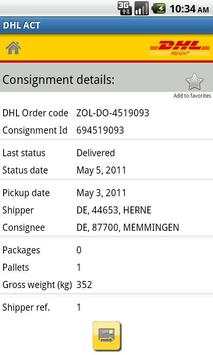 DHL ACTIVETRACING 3 تصوير الشاشة