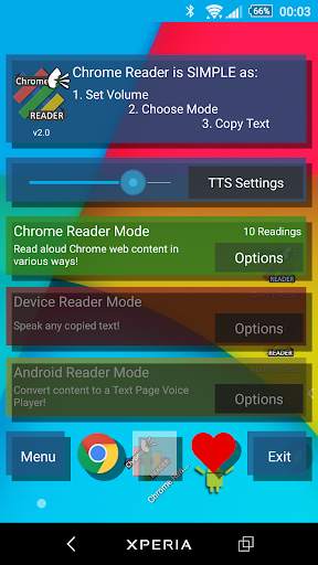Browser Reader for Chrome screenshot 1