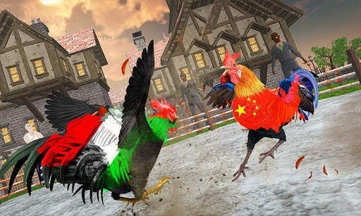 Farm Rooster Fighting Chicks 2 screenshot 1