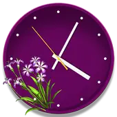 ikon Flower Clock Live Wallpaper