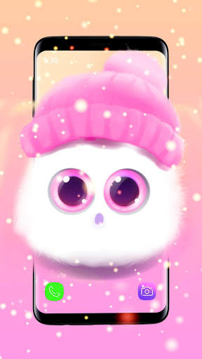 Fluffy Cutie APUS Live Wallpaper screenshot 3