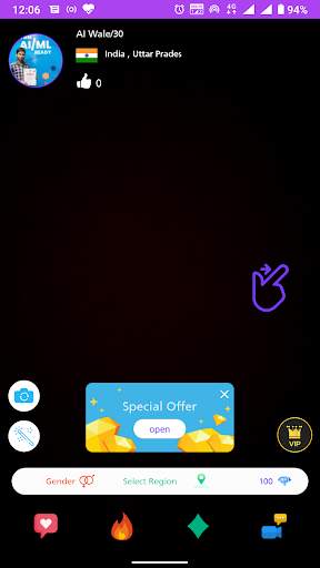 Wow Chat - Random Video chat for new friends screenshot 1