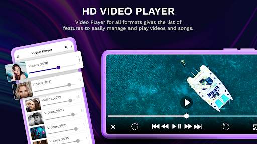 HD X Video Player -All Format HD Video Player 2021 screenshot 1