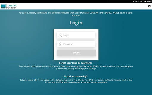 My DataSIM account - Transatel screenshot 9