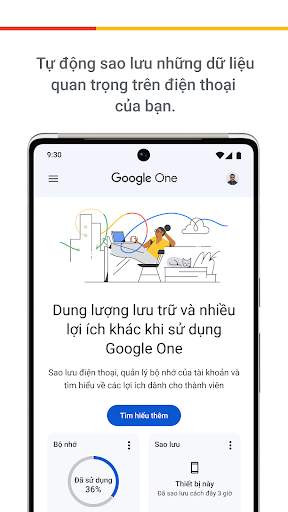 Google One screenshot 1