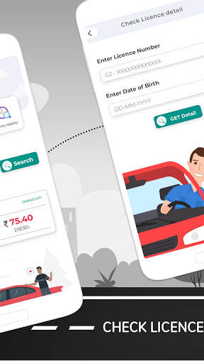 RTO vehicle information app, vehicle owner details screenshot 2