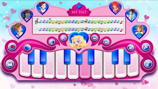 Pink Real Piano Princess Piano screenshot 3