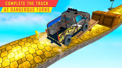 Impossible Mountain Climb - Stunt Driving 3D screenshot 2